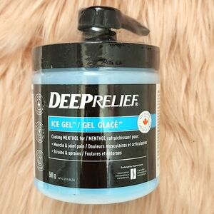 Brand New DEEP RELIEF ICE GEL COOLING MENTHOL FOR MUSCLE & JOINT PAIN